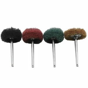 20pcs 25mm Nylon Fiber Buffing Polishing Wheel Mop Mix Set for Dremel Metal - Picture 1 of 5