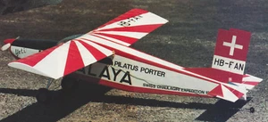 1/12 Scale Electric Pilatus PC-6 Porter Plans,Templates and Instructions 53ws - Picture 1 of 3