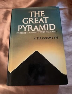 The Great Pyramid, Charles Piazzi Smyth 1978 Giza Pyramid HC/DJ 1st Ed - Imagen 1 de 8