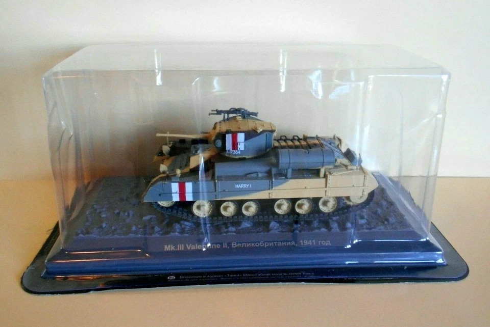  CARRO ARMATO Infantry Tank Mk.III Valentine II 1941 Tank Scala 1/43 [016] - Immagine 1 di 1