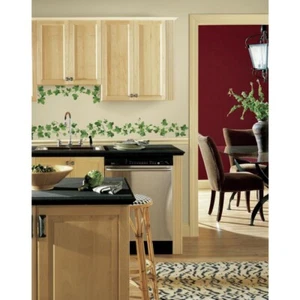 14 neue MALERISCHER EFEU Wandaufkleber Küche BLÄTTER REBEN Zimmer Wohnkultur Aufkleber - Bild 1 von 3