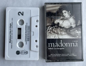1984 MADONNA “Like A Virgin” PROMO Cassette Tape for RCA Music - TESTED! - Foto 1 di 9