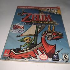 Legend Of Zelda Wind Waker Prima Gamecube Strategy Guide Missing Poster