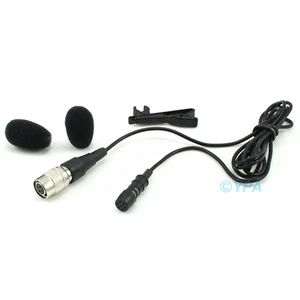 Micrófono de solapa unidireccional de solapa de micrófono de solapa YPA M1-C4T para Audio-Technica ATW-T1000 D - Imagen 1 de 7