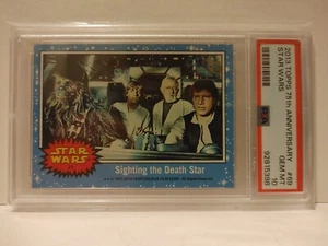 2013 Topps 75th Anniversary #69 Star Wars Sighting The Death Star PSA 10 Gem Mt! - Picture 1 of 5