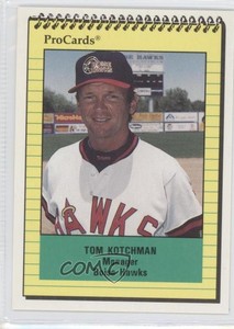 1991 ProCards Minor League Tom Kotchman #3899