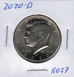 2020 D Kennedy Half Dollar K027 - Bild 1 von 4
