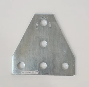 Cooper B-LINE B532ZN 5-HOLE TEE GUSSET PLATE ~ ZINC PLATED ~ NEW ~ B532 - Picture 1 of 3