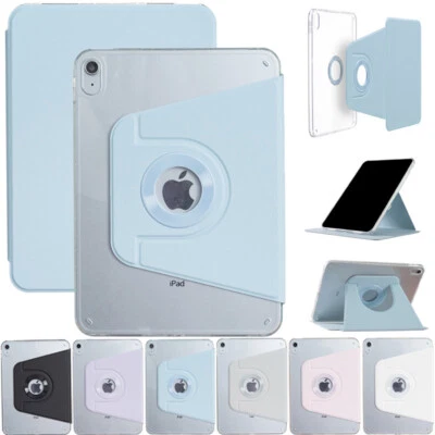 Smart Rotating Leather Case Cover For iPad 5/6/7/8/9/10th Gen Air Pro 11" 12.9"  - Image 1 of 4
