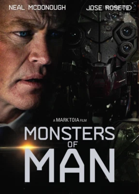 Monsters of Man (2020) DVD All/0 PAL - Neal McDonough, Killer Robot Sci-fi - Image 1 of 2