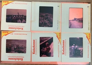 Construction Workers Building 35mm slides 1967 Kodachrome Jehovah Witness lot - Picture 1 of 4