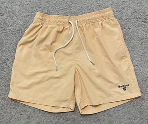 Barbour Swimsuit Mens Small Orange Turnberry Sport Lined Trunks 5" Inseam Beach - Picture 1 of 6