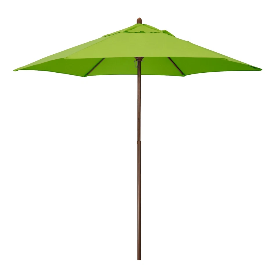 Phat Tommy 9ft steel umbrella with wood grain finish - Image 1 of 1