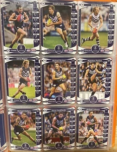 AFL 2014 Teamcoach Fremantle Set of 12 Free Post Trading Cards - Picture 1 of 2