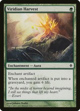 FOIL Viridian Harvest | MtG Magic New Phyrexia | English | Near Mint