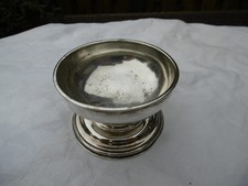 1730 delizioso georgiano 11 argento sale piedistallo 90 grammi