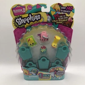 Shopkins Temporada 3 - Paquete de 5 - NUEVO PRECINTADO - Raro de encontrar Nuevo - Imagen 1 de 3