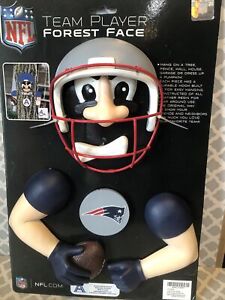 New England Patriots Team Player Forest Face Tree Decor Officially Licensed