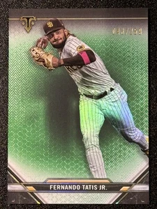 2021 Topps Triple Threads #100 Fernando Tatis Jr. #/259 Emerald Parallel Padres - Picture 1 of 2