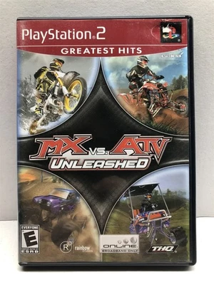 MX vs. ATV Unleashed (PlayStation 2, 2005) Completo Probado Funcionando - Envío Gratis Foto 1 de 4
