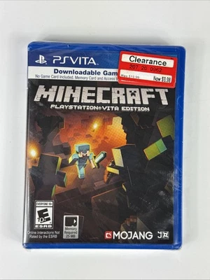 Minecraft Playstation Vita Edition - PS Vita - Brand New Factory Sealed *Damaged - Image 1 of 4