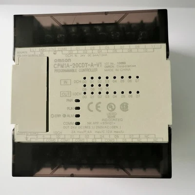 used omron Plc Programmable Control Unit CPM1A-20CDT-A-V1 Tested IN OK - Image 1 of 2
