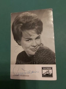 Conny Froboess , Musik ,  Autogrammkarte - Picture 1 of 2