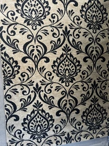 5x8 Area Rug Very Heavy Pile Browns Tan floral modern - Picture 1 of 3