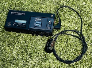 Sony NT-1 Scoopman Digital Micro Recorder Schwarz Aufnahme 1992 RAR Retro Japan - Bild 1 von 8