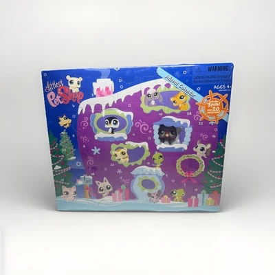 Littlest Pet Shop Advent Calendar 2008 Factory Sealed! VERY  RARE #759 #760 #761 - Image 1 of 4