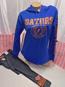 Victorias Secret PINK Florida Gators Hooded Shirt & Leggings Small - Picture 1 of 9
