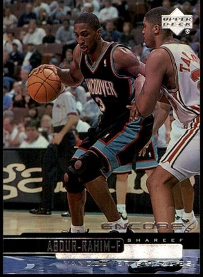 Shareef Abdur-Rahim 1999-00 cubierta superior #125 Vancouver NBA LEER ENVÍO GRATUITO Foto 1 de 2