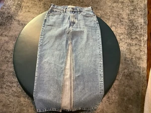 Abercrombie & Fitch Damen Größe 26/2 Vintage Denim langer Jeans Boho Rock-EUC! - Bild 1 von 8
