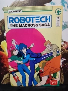 Robotech the Macross Saga Comic Book #16 Comico 1986 VERY NICE COPY Xmenbox - Picture 1 of 11