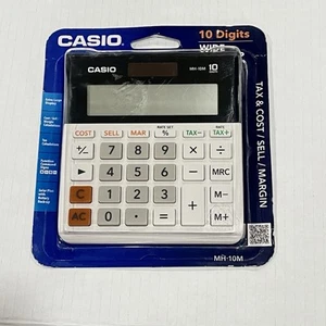 Casio MH-10 , 10 Digit Wide Desktop Calculator. New in Original Packaging - Picture 1 of 7
