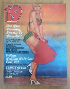 Vintage 19 Fashion Magazine August 1977 - Linda Ronstadt , Rastaman Vibrations - Imagen 1 de 10