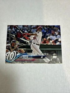 2018 Topps Update Series - Rookie Debut Juan Soto #US104 (RC) - Picture 1 of 10