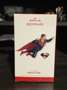 2013 Hallmark MAN OF STEEL Ornament Superman DC Comics - Bild 1 von 4