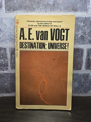DESTINATION: UNIVERSE! by A.E. Van Vogt (4th Berkley PB Print 1970) Vtg Sci-Fi - Image 1 of 4