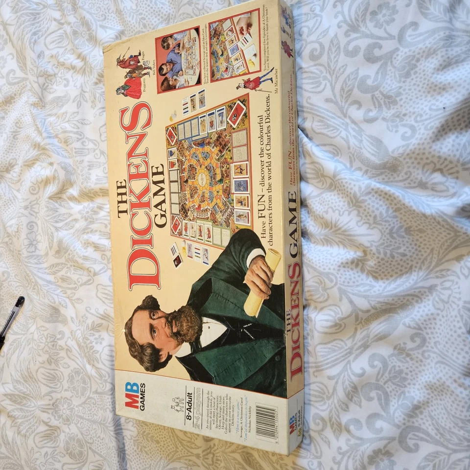 The Dickens Game Vintage Board Game MB Games World of Charles Dickens 1983 - Image 1 of 1