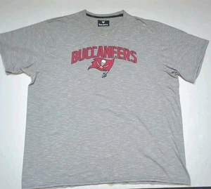 Tom Brady Tampa Bay Buccaneers #12 Fanatics Men’s Size 2xl Gray T-Shirt Logo NFL - Picture 1 of 7