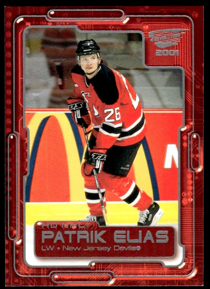 2000-01 Pacific Revolution HD NHL Patrik Elias New Jersey Devils #21 R83 - Image 1 of 2