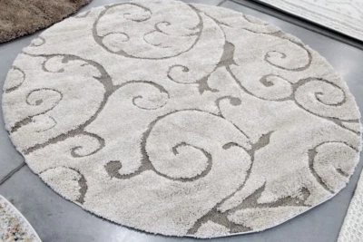 CREAM / BEIGE 6'-7" X 6'-7" Damaged Rug, Reduced Price 1172734741 SG455-1113-7R - Image 1 of 4