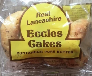 20 Real Lancashire Eccles Cakes In 5 Packs Of 4. - Picture 1 of 2