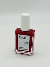 💕 15 ml Gitti Water-based Vegan Nail Color Nagellack 147 Real Red Knalliges Rot