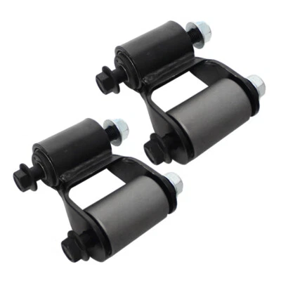 NEW 2PCS Rear Leaf Spring Shackle Kit FOR 94-01 JEEP CHEROKEE WAGONEER — 第 1/4 张图片