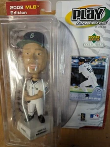 2002 Upper Deck Play Makers Bobble Heads Ichiro Suzuki Seattle Mariners - Picture 1 of 4