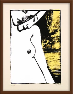 BAUDOIN SERIGRAPHIE FEMME #1 - 120 ex. n°/signés - 1998 - Picture 1 of 1