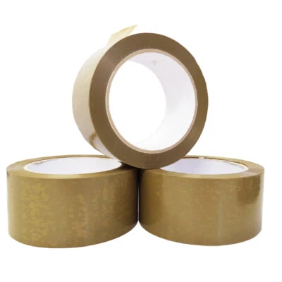 KD BRANDED Brown VINYL TAPES (48mmx66m) The Highest Quality Tape/Low Noise/Strong Adhesive