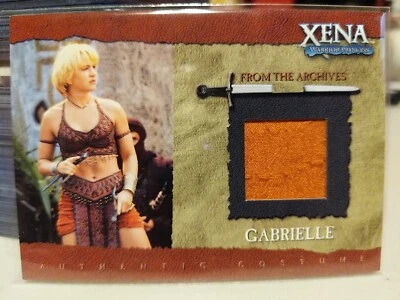 Xena Warrior Princess Commemorative Gabrielle Costume Card GC3 NM 2003 *Variant  - Image 1 of 2